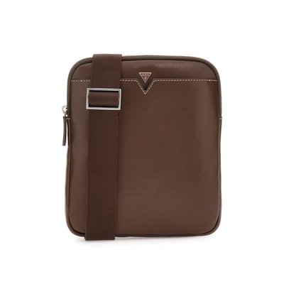 Mini Sac À Bandoulière Firenze Cuir Véritable GUESS