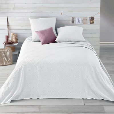 Housse de coussin coton jacquard, Indo LA REDOUTE INTERIEURS