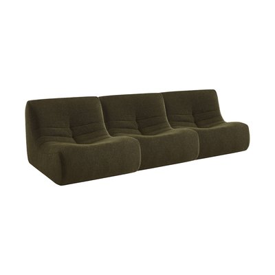 Chauffeuse modulable 1 place bouclette texturée (lot de 3) SOKOL SWEEEK