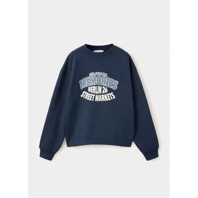 Sweat-shirt coton imprimé MANGO KIDS
