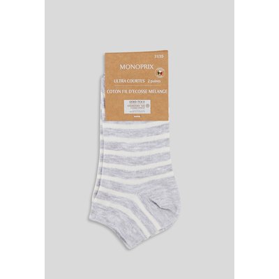 Lot de 2 paires de socquettes MONOPRIX KIDS