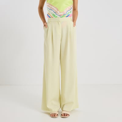 Pantalon large à pinces GRAIN DE MALICE