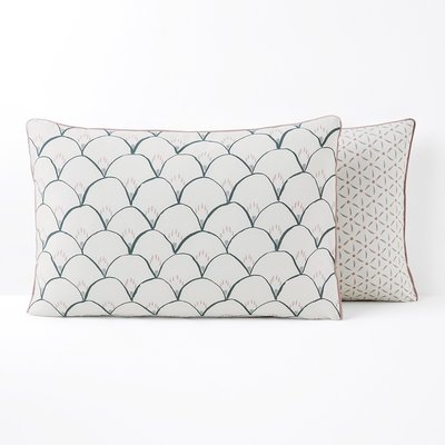Funda de almohada de percal de algodón Elka LA REDOUTE INTERIEURS
