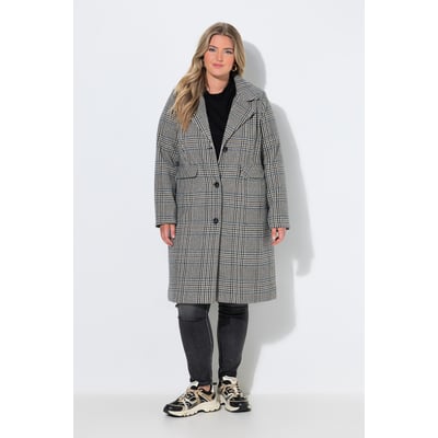 Manteau à carreaux aspect laine ULLA POPKEN