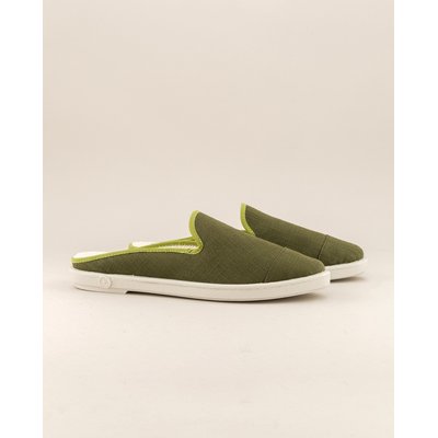 Mules d'été en lin ANGARDE