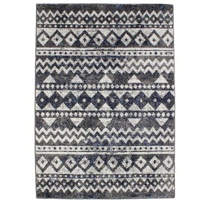 Tapis extérieur intérieur toucher laineux motifs berbères   VENISE THE DECO FACTORY