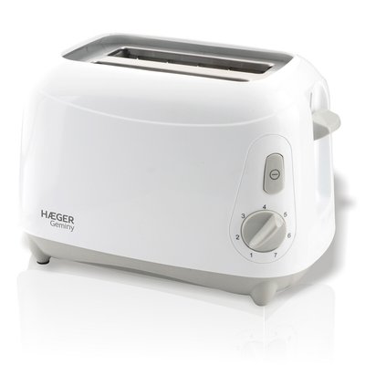 Torradeira HAEGER GEMINY, 900W, 2 aberturas extra largas, da HAEGER HAEGER