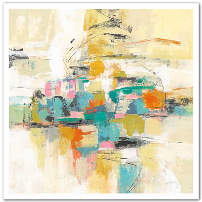 Poster Peinture sur soie HEXOA