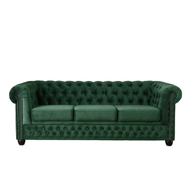 Canapé Chesterfield 3 places - WILLIAM LISA DESIGN