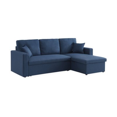 Canapé d'angle convertible réversible 3 places tissu IDA SWEEEK