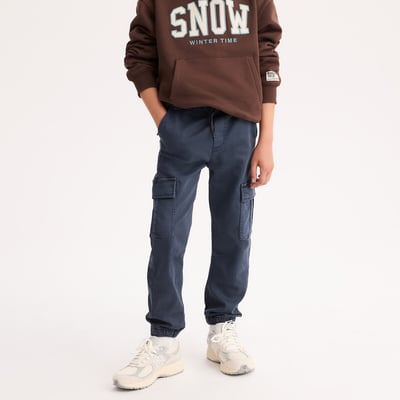 Pantalon cargo, taille élastiquée LA REDOUTE COLLECTIONS