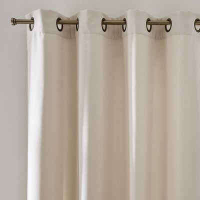 Cortinado de chenille com aspeto aveludado e ilhós, Calda LA REDOUTE INTERIEURS