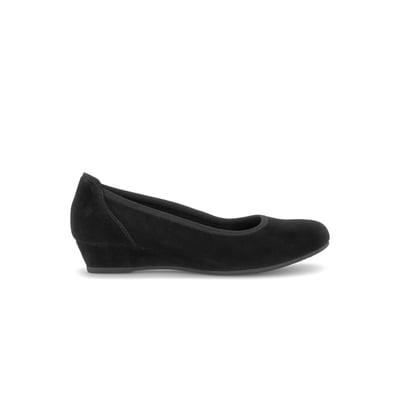 Ballerines en cuir à talon compensé GABOR