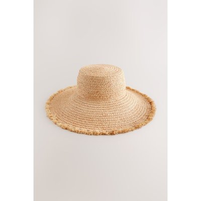 Chapeau avec larges bords bruts NEXT