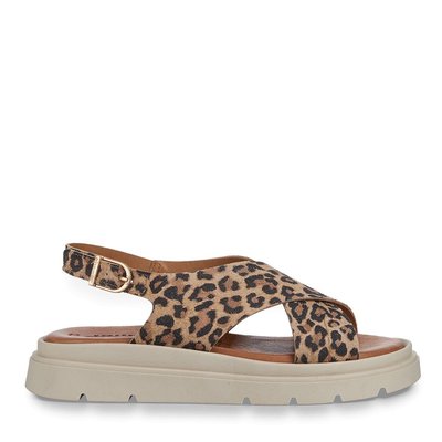 Sandale à talon en cuir TAMARIS