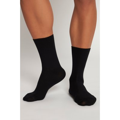 Chaussettes en lot de 2, sans bord élastique JP1880
