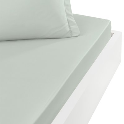 Drap housse satin coton-tencel 200 fils bonnet 30 cm OPERA SENSEI MAISON