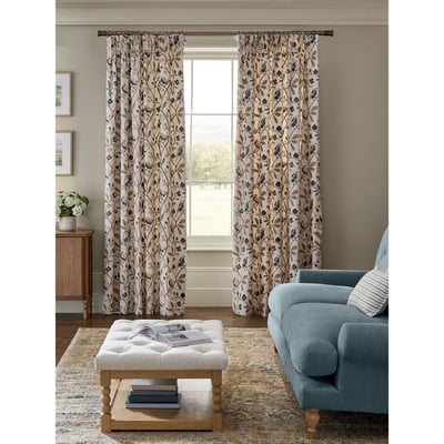 Rideaux doublés brodés collection luxe NEXT