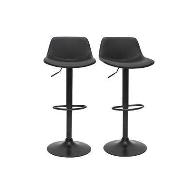 Tabourets de bar design relevables (lot de 2) NONIE MILIBOO