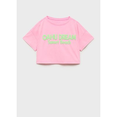 T-shirt message relief MANGO KIDS