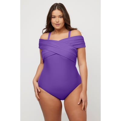 Maillot de bain à bonnets souples. Décolleté ULLA POPKEN