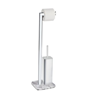 Serviteur WC en acier et marbre ONYX WENKO