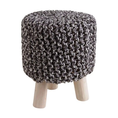 Tabouret bas en coton AUBRY GASPARD