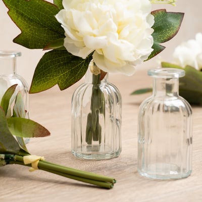Set of 6 Mini Glass Vase SO'HOME