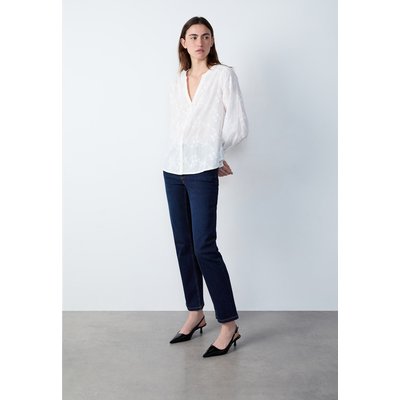 Chemisier manches longues brodé fleurs PRIMEVERE BROD ETAM