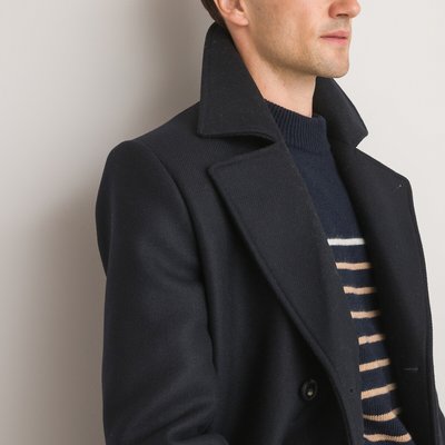 Jas, voornamelijk wol, Made in France LA REDOUTE COLLECTIONS