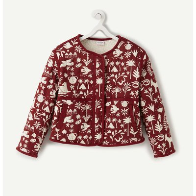 Quilt-Jacke mit Muster im Hieroglyphen-Stil TAPE A L'OEIL