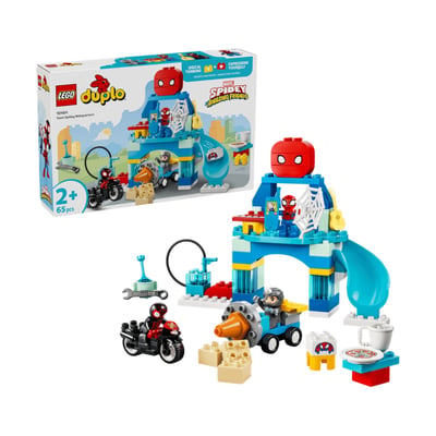 Le quartier général de l'équipe Spidey LEGO