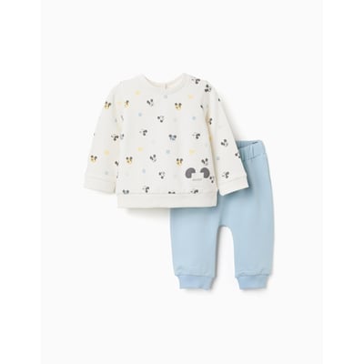 Ensemble de jogging en coton peigné avec motif Mickey ZIPPY