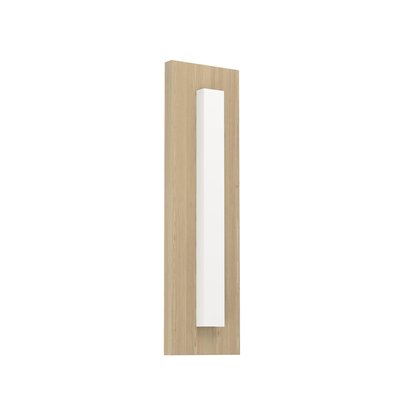 Applique extérieure en métal imitation bois BITETTO led intégrée EGLO