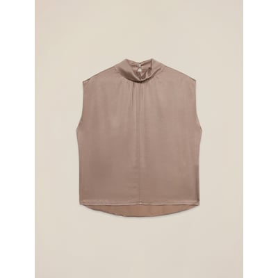 AYSDSKI Maillot de corps pour fille - Couleur unie - Sans manches - Col rond - Court - Basique - Coupe skinny