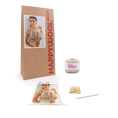 Kit Crochet Top Femme Séléna PHILDAR