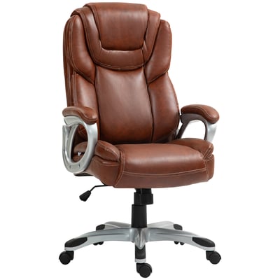 Chaise de bureau Revêtement synthétique HOMCOM