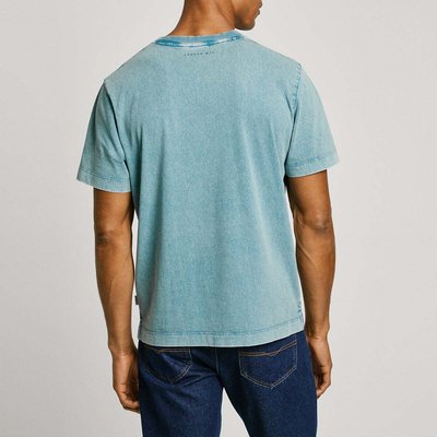 T-Shirt Coupe Regular En Denim PEPE JEANS