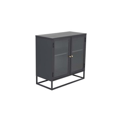 Buffet 2 portes en acier Bakal Noir VENTURE HOME