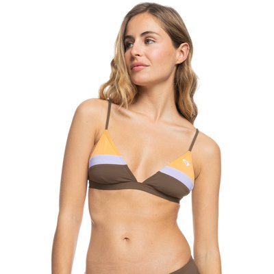 Haut de maillot de bain bikini bralette SPLICE IT UP. ROXY