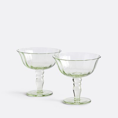 Set di 2 bicchieri da champagne colorati, Sabria LA REDOUTE INTERIEURS