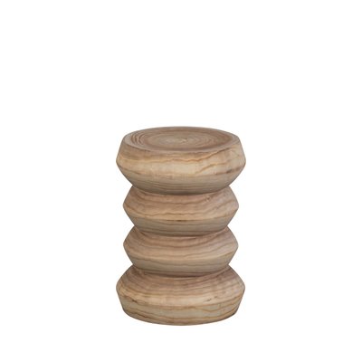 Tabouret en bois de paulownia BABS WOOOD