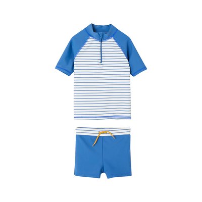 Ensemble de bain anti-UV T-shirt + boxer VERTBAUDET