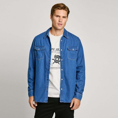 Chemise Coupe Regular En Denim PEPE JEANS