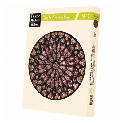Rosace Notre Dame XIIIème siècle PUZZLE MICHELE WILSON