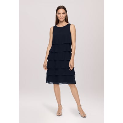Robe de cocktail à volant VERA MONT