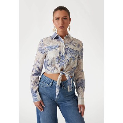 Chemise Crop Coupe Slim GUESS