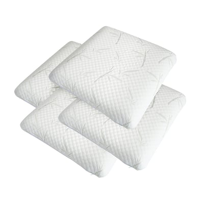 Lot de 4 oreillers Mémoire de forme SERENITE OLYMPE LITERIE