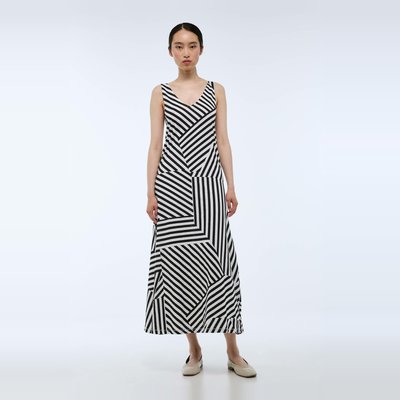 Robe longue imprimée en coton BIO GOTS MONOPRIX