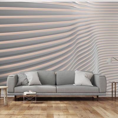 Papier peint intissé panoramique Cool Stripes EDEN